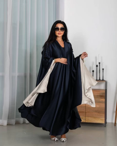 Abaya Crepe IB147 Blue